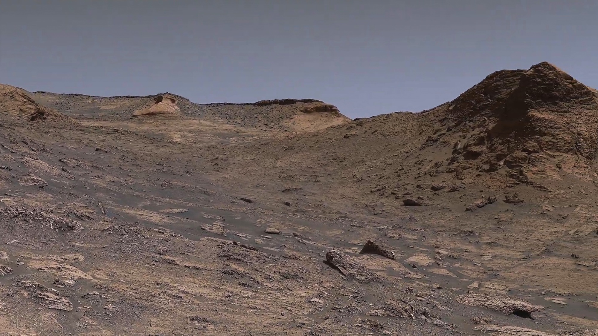NASAs Curiosity Mars Rover Explores Mount Sharp…