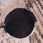 HOLE-Y MOLY: Mystery 80ft Sinkhole Terrifies Town