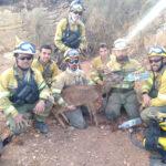 WATER RELIEF: Wildfire Heroes Give Drink To Parched Deer Saved From Inferno