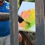 TRUNKLOAD OF TALENT: Elephant In Florida Zoo Creates Painting With Lessons From…