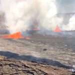 Rare Wind Vortex Above Volcano Captured On Video