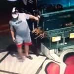 Masked Thief Liberates Live Lobster From Seafood Restaurant