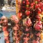 Stall Owner Chased Away By Swarm Of Bees Attracted By Candied Fruit…